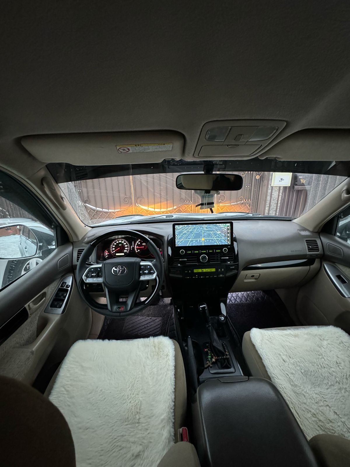 Поперечные релинги Тойота Прадо 120 gx470
