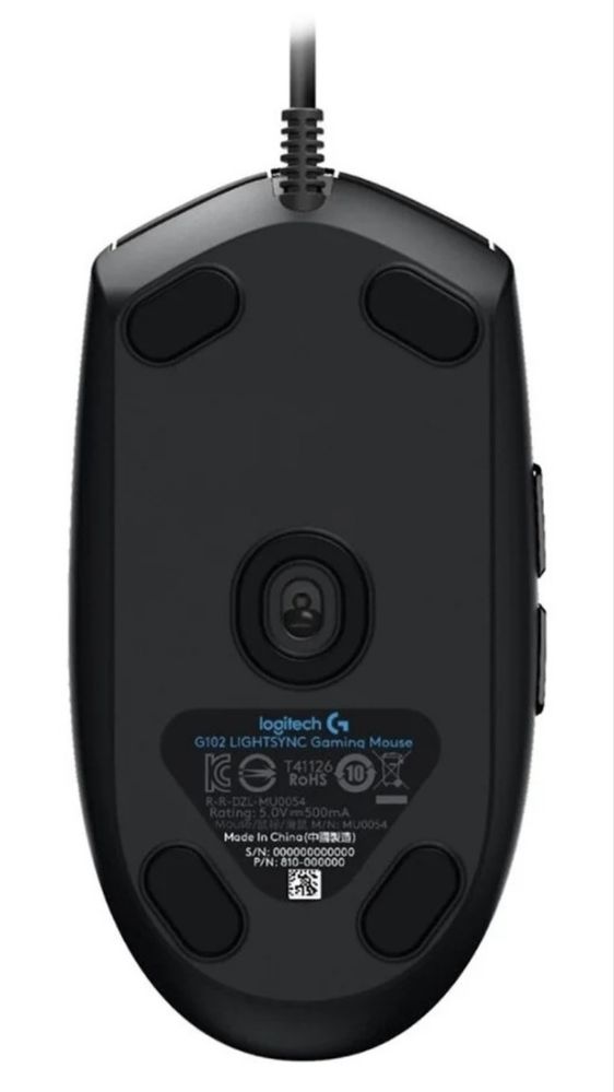 Новая мышка Logitech G102