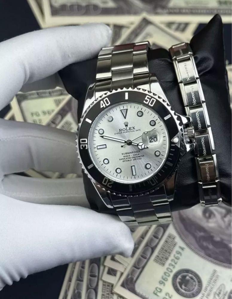 часы rolex с браслетом
