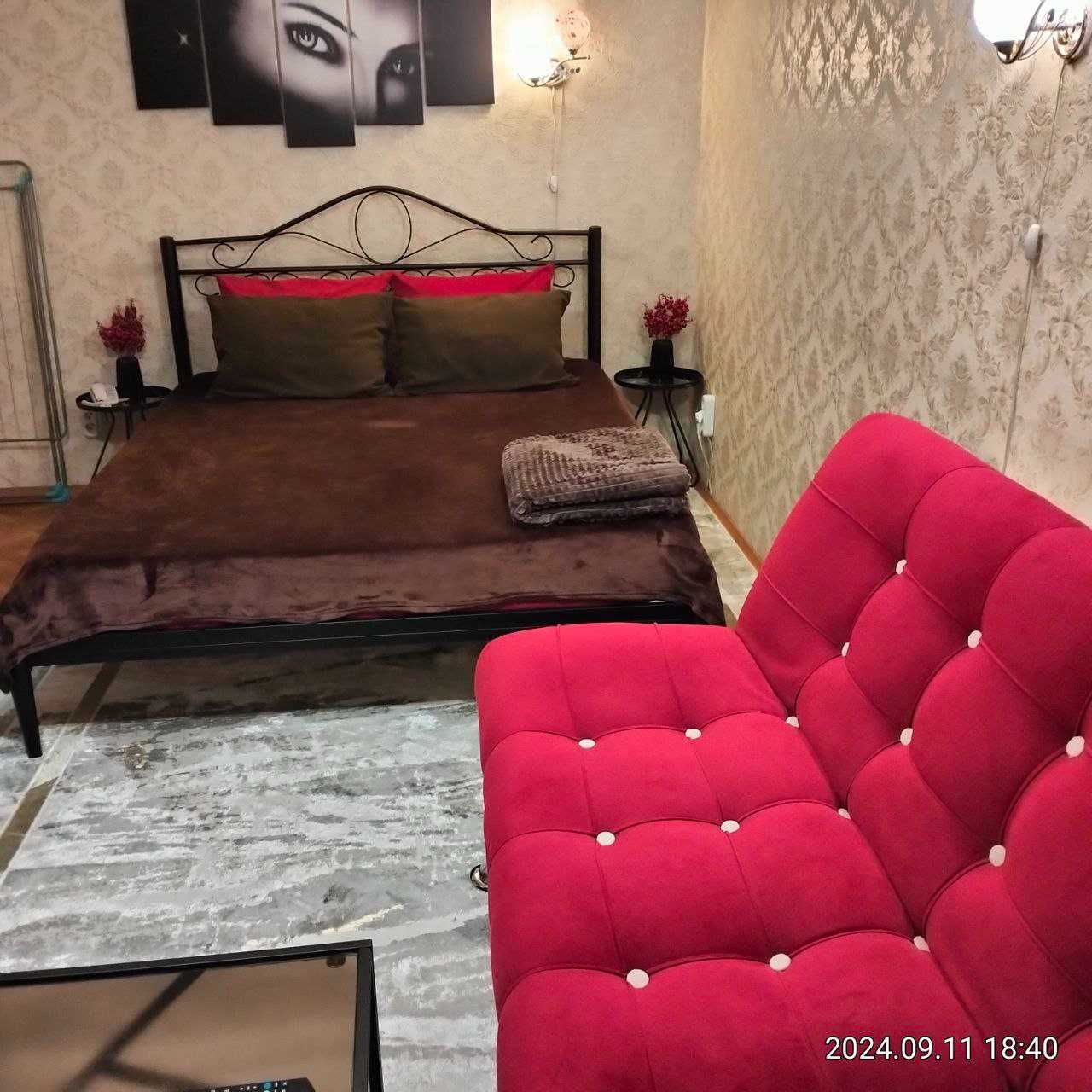 Аренда.Посуточно 1-ком.кв. ул.Ак.Бектурова 25-угол ул.Крупской.