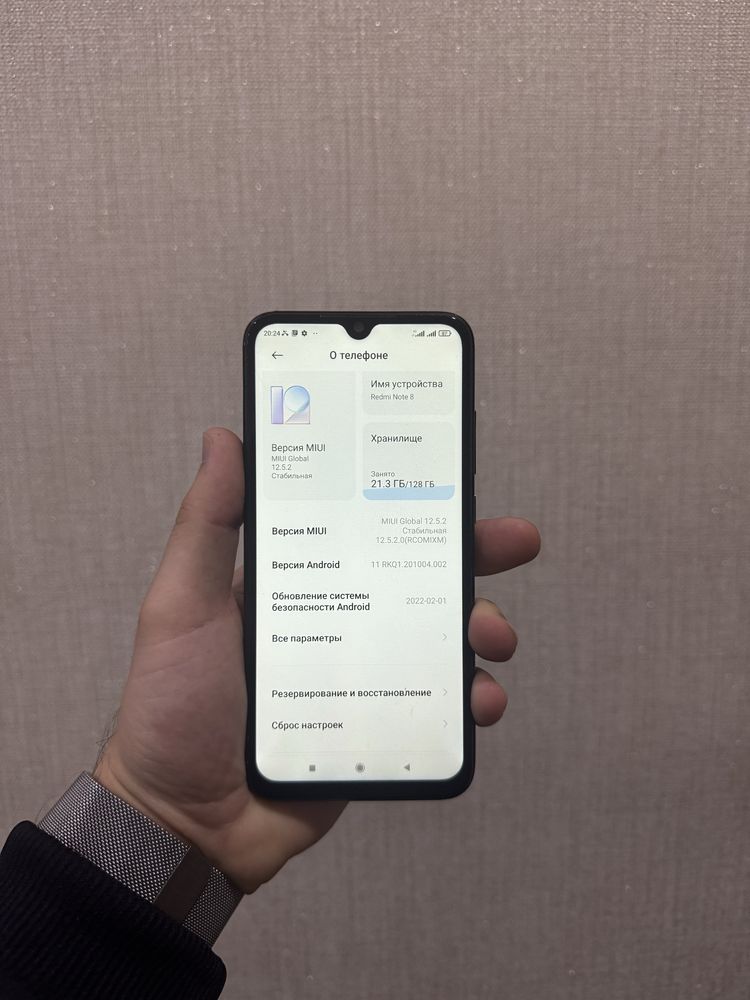 Redmi note 8 6/128gb