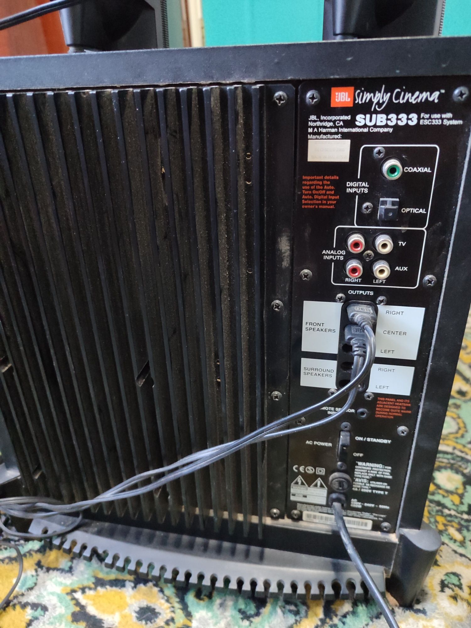 Продам акустику систему  JBL