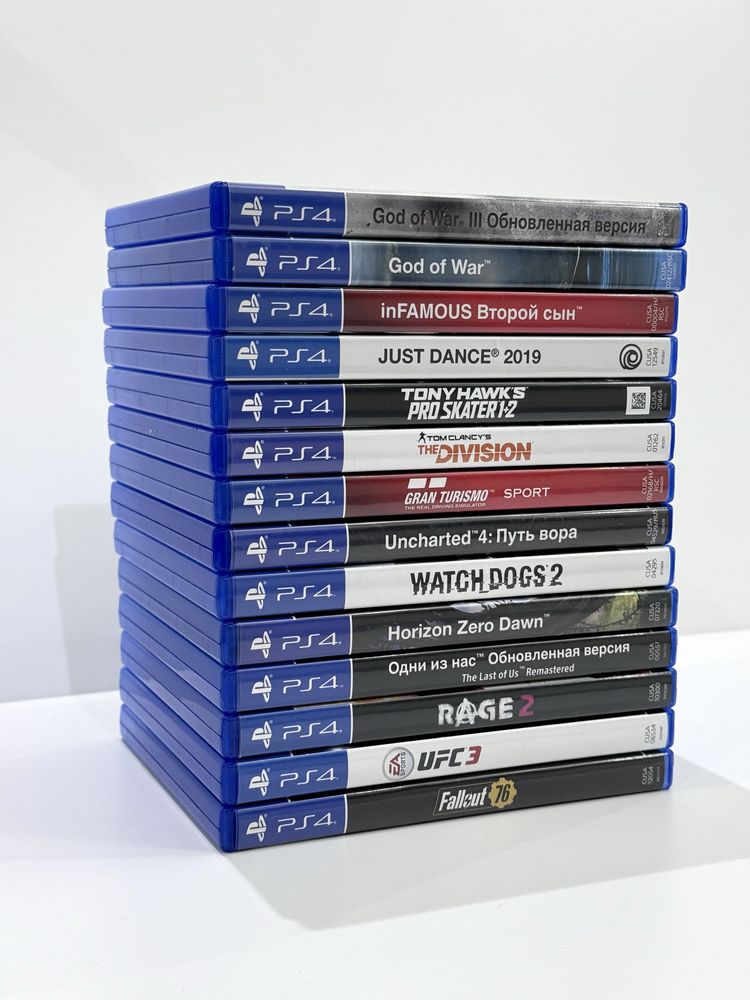 Sony PlayStation 4 диски с играми