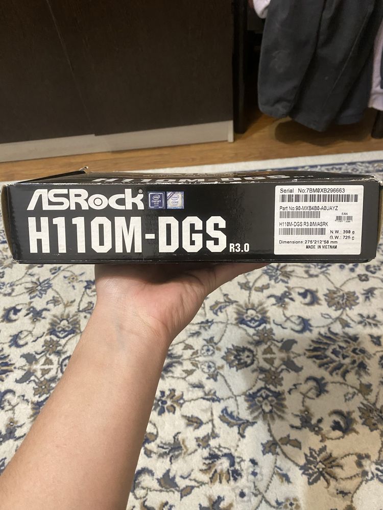 Материнская плата h110 и процессор i3 6100