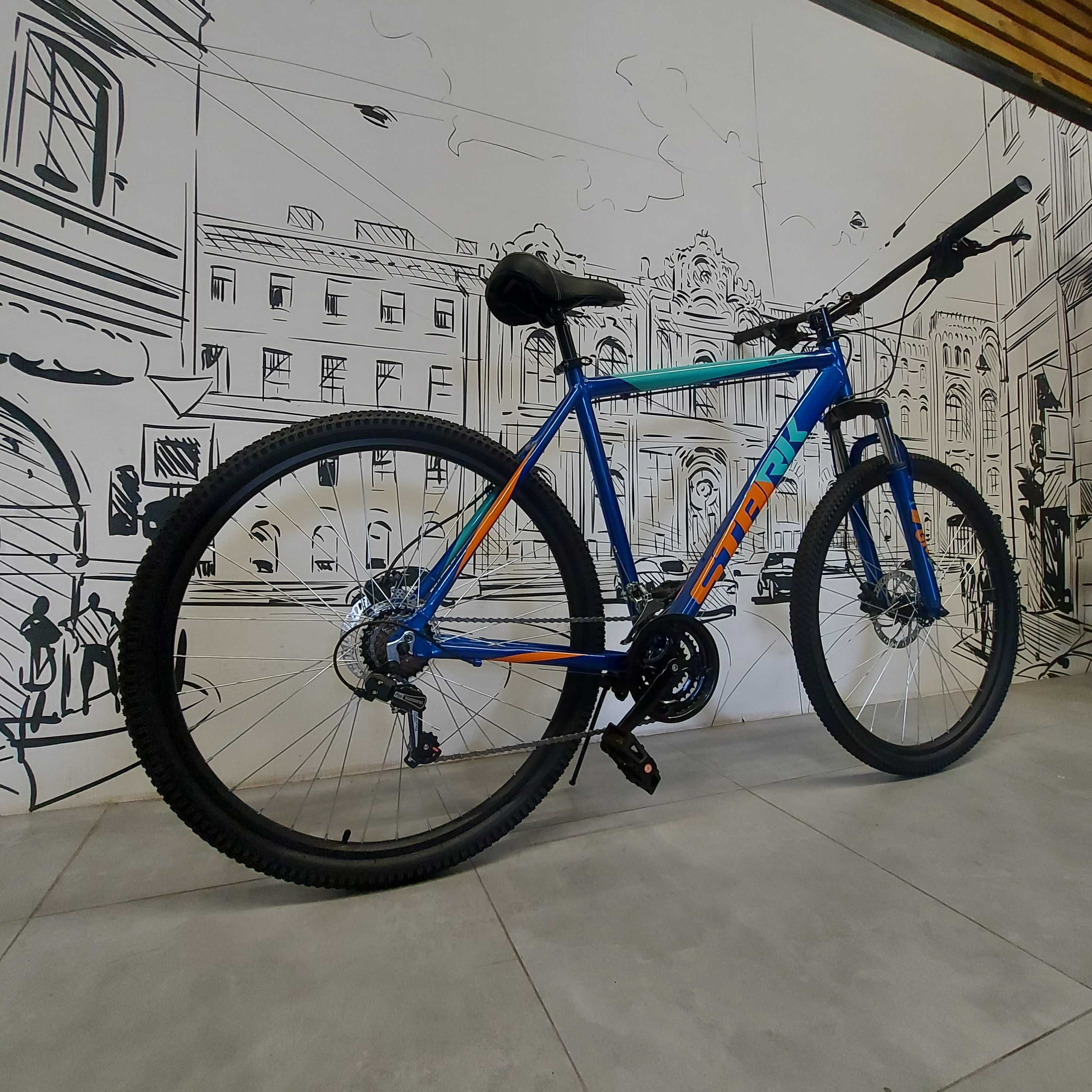 Горный Велосипед "Stark" Tank 29. 22" рама. Найнер. Скоростной. MTB.