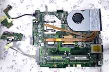 Материнская плата Asus N53 на ноутбук