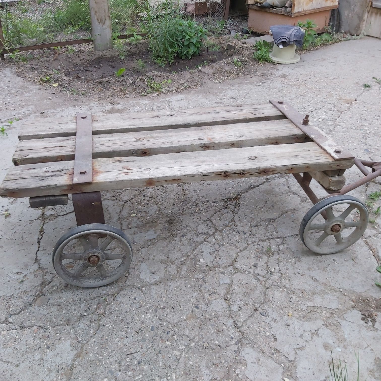 Тележка советская