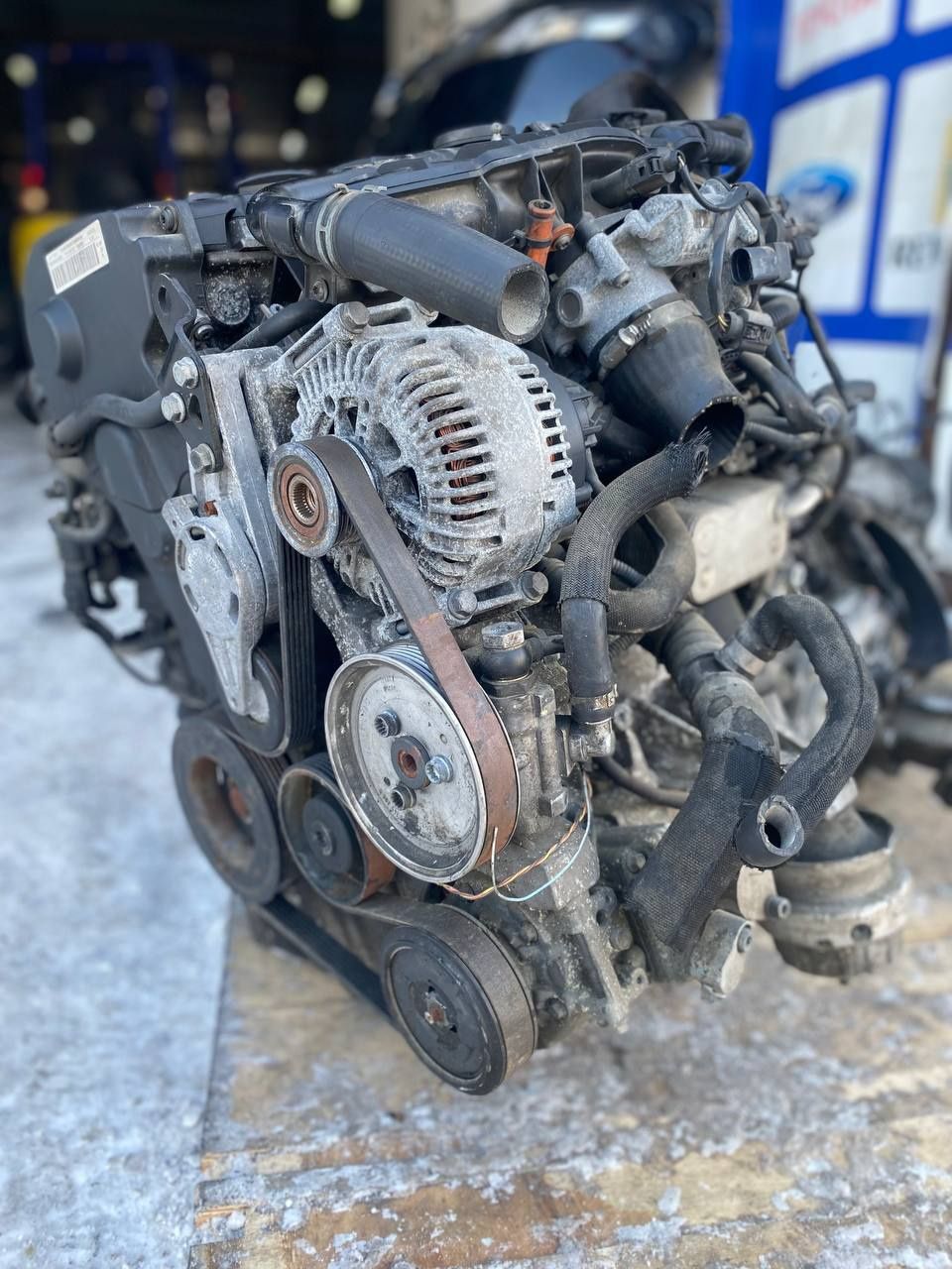 Двигатель BYK BPJ на Audi A4 B7, 2.0 TFSI;
