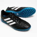 Профессиональные футбольные кроссовки Adidas | Кожа | Черные, 45 р