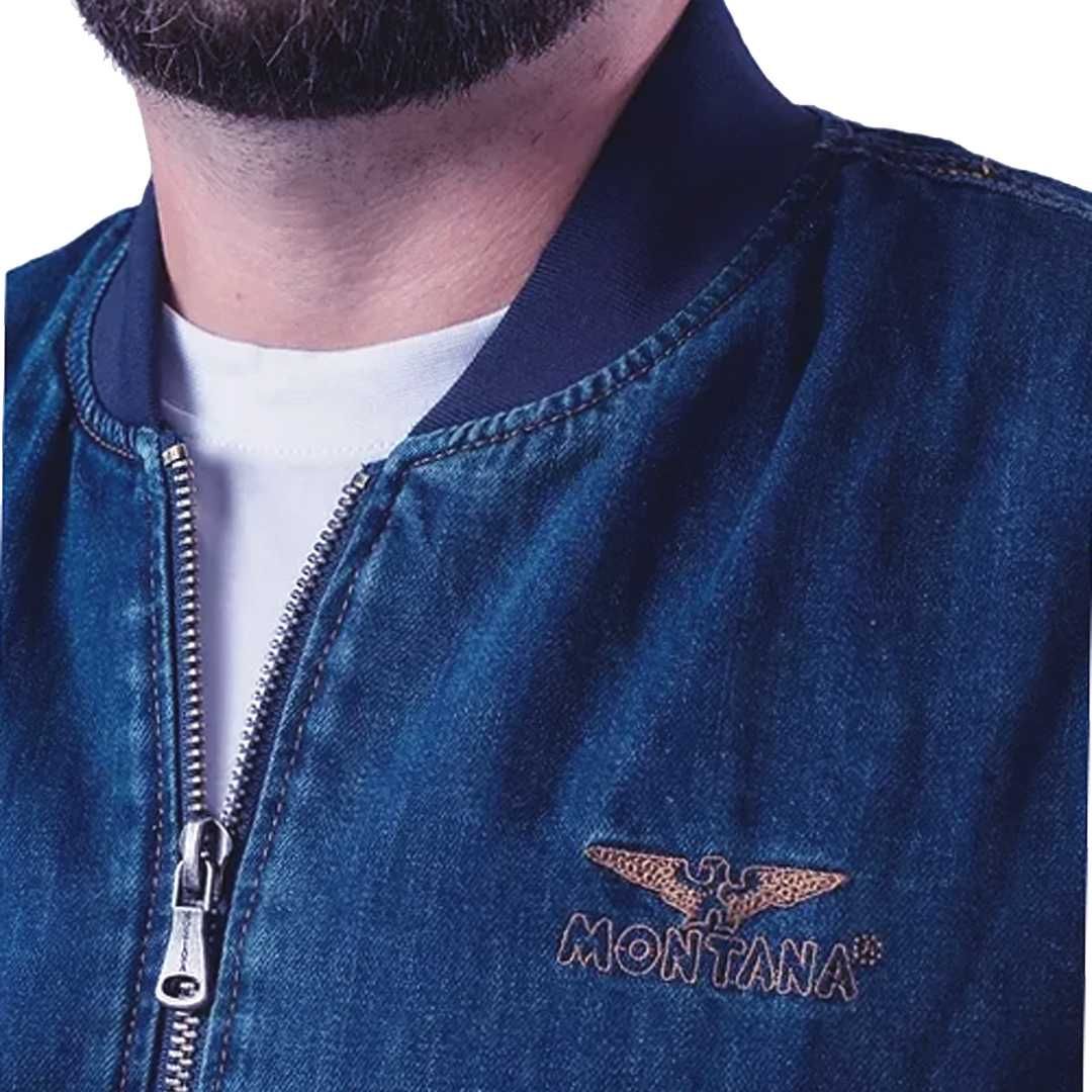 Утеплённая джинсовая куртка "Montana Sherpa" (bomber & тип III)