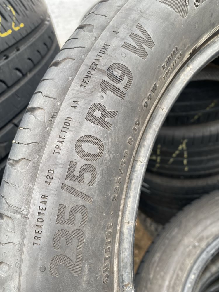 Комплект летние шины 235/50/19 235/50R19 Continental.