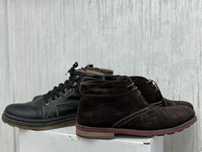 Зимняя обувь на меху Clarks и Rieker