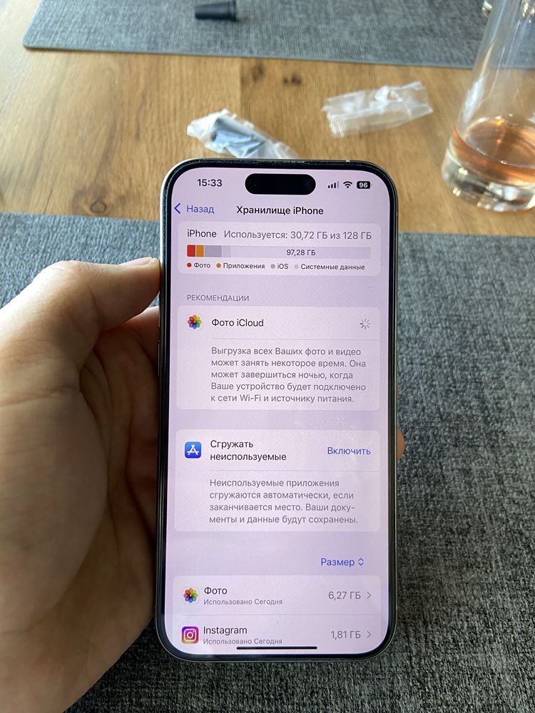 Продам Iphone 15pr 87%akb 128gb