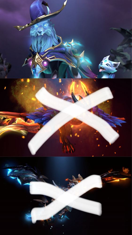 Скины из Колектор Кеша Dota2