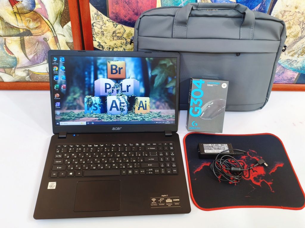 Acer Core i3-10 SSD512GB ОЗУ8ГБ Ноутбук Мощный Для работы В Идеале