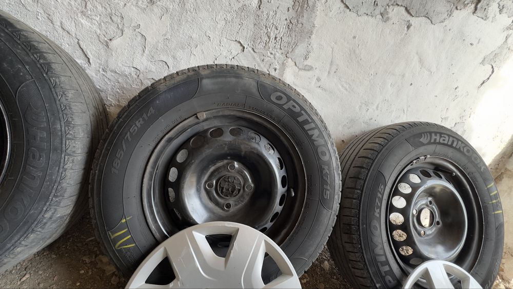 Продам шины с дисками летние р14