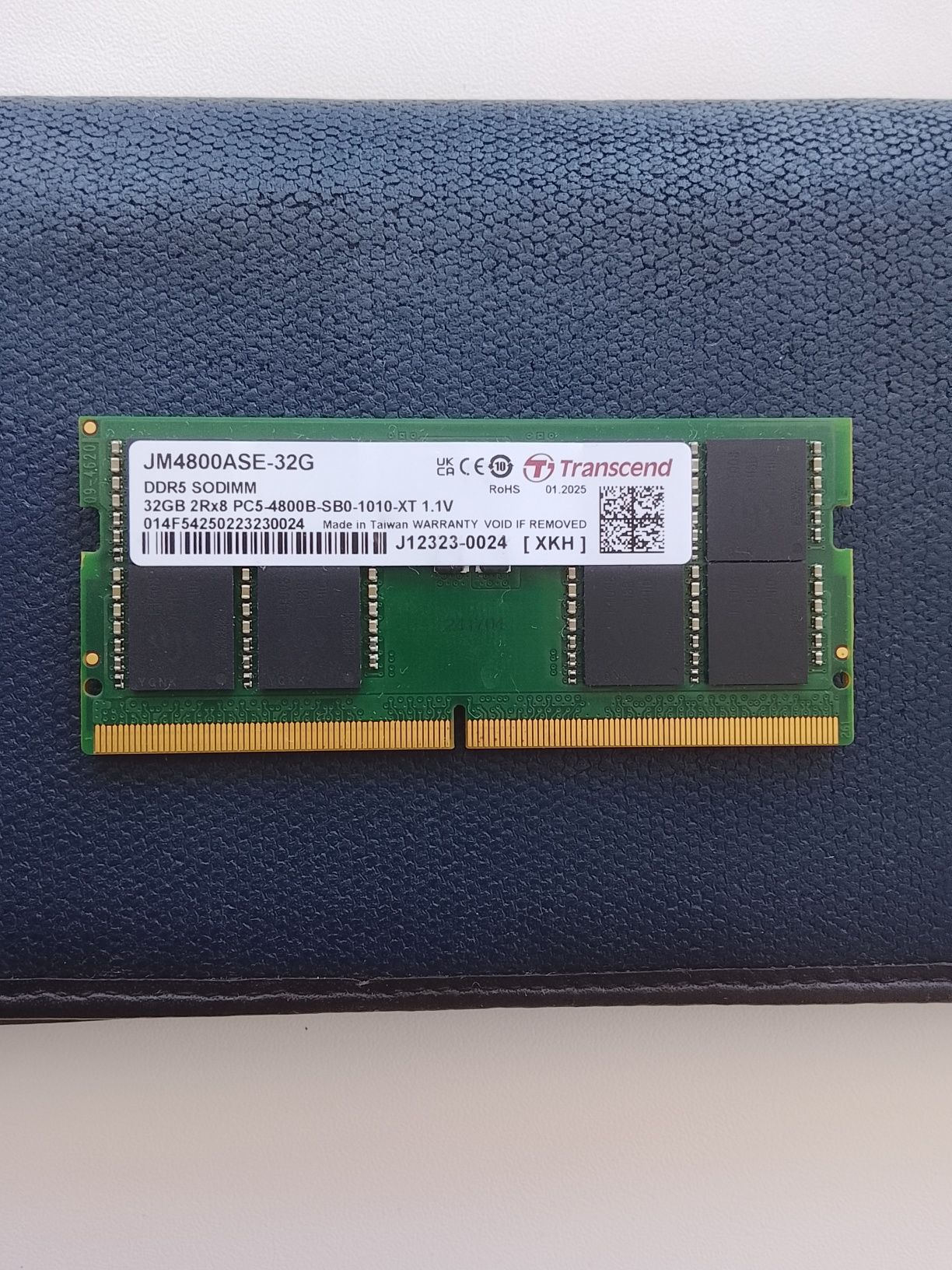 Озу 32 gb ddr5 (ноутбук)
