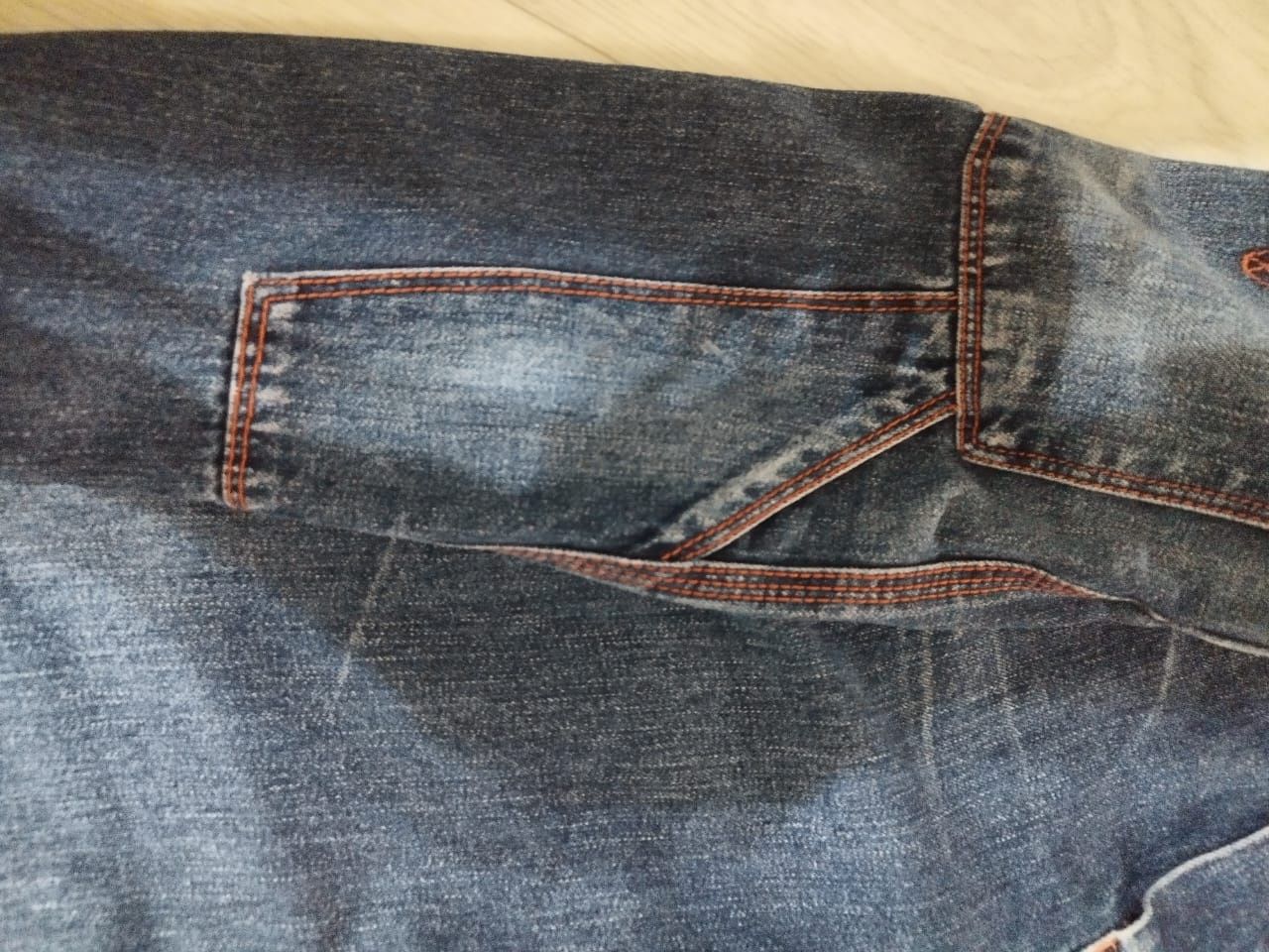 Diesel old glory baggy work jeans