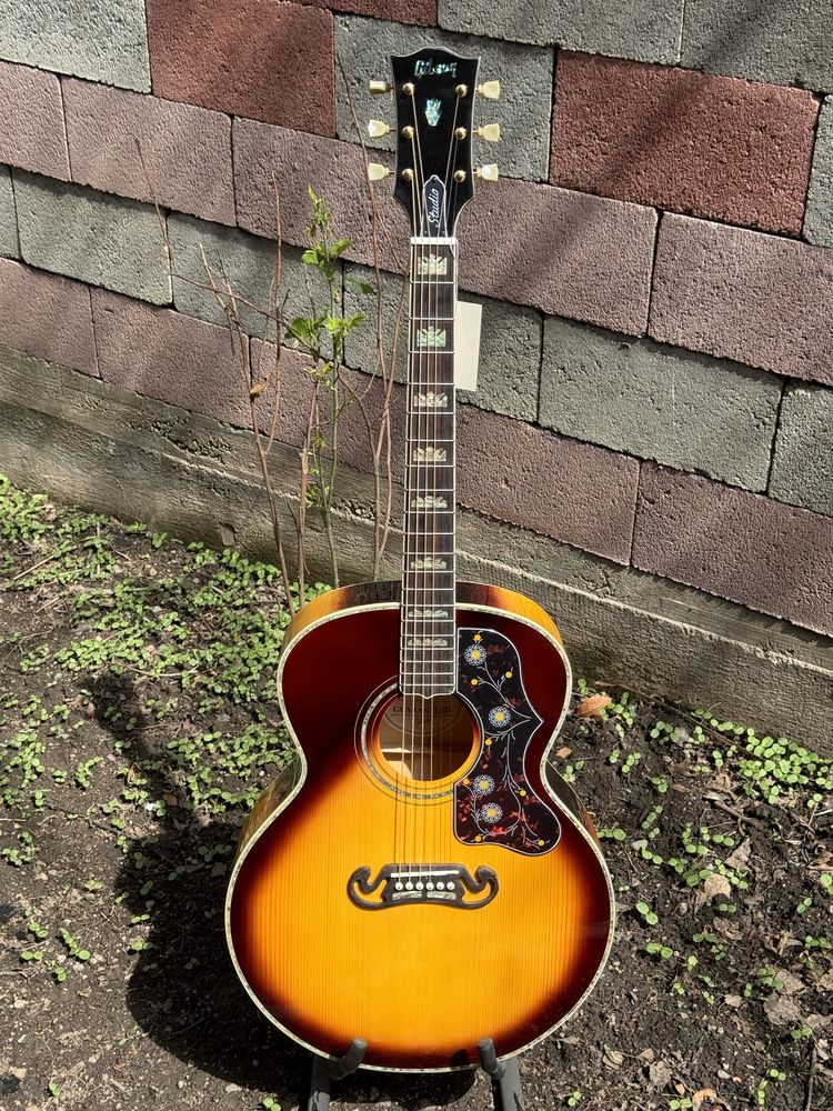 Gibson sj-200 акустическая гитара