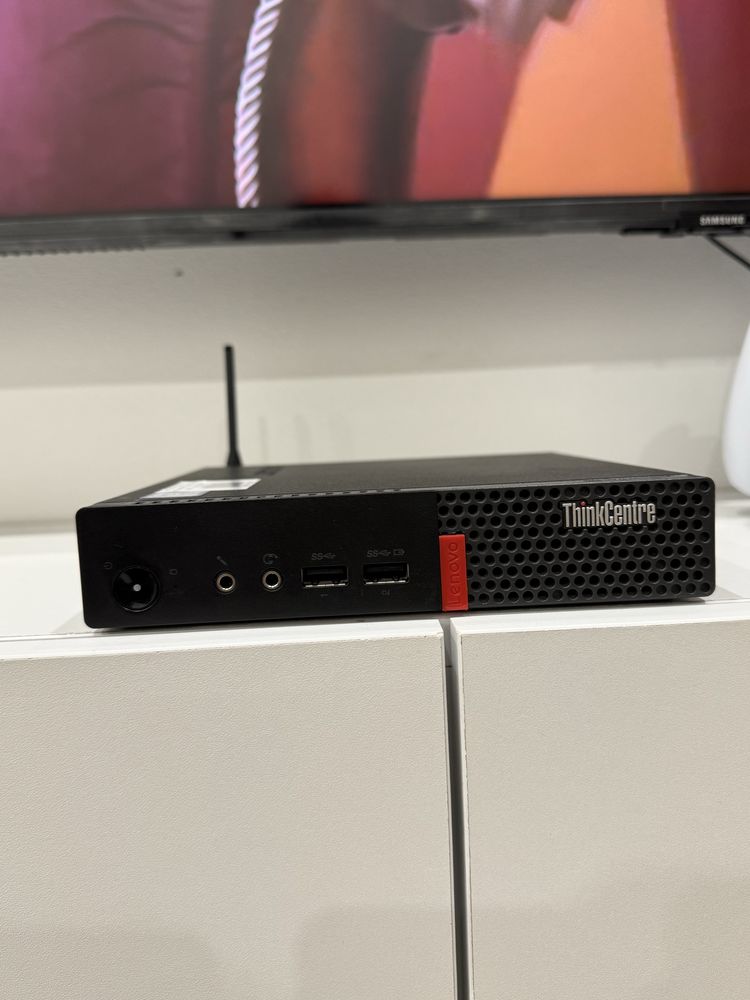 Lenovo M710Q  мини пк для учебы, работы. Core i5, 7400T, 4 Гб ОЗУ