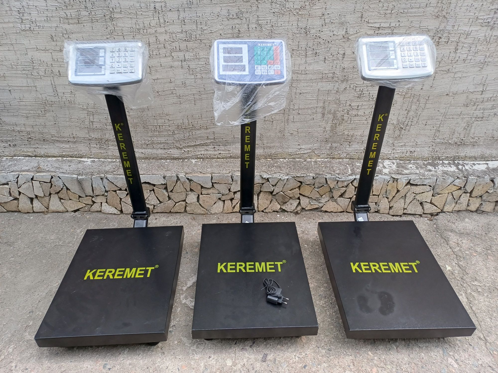 Весы электронные до 350кг КЕРЕМЕТ  новые в упаковке
