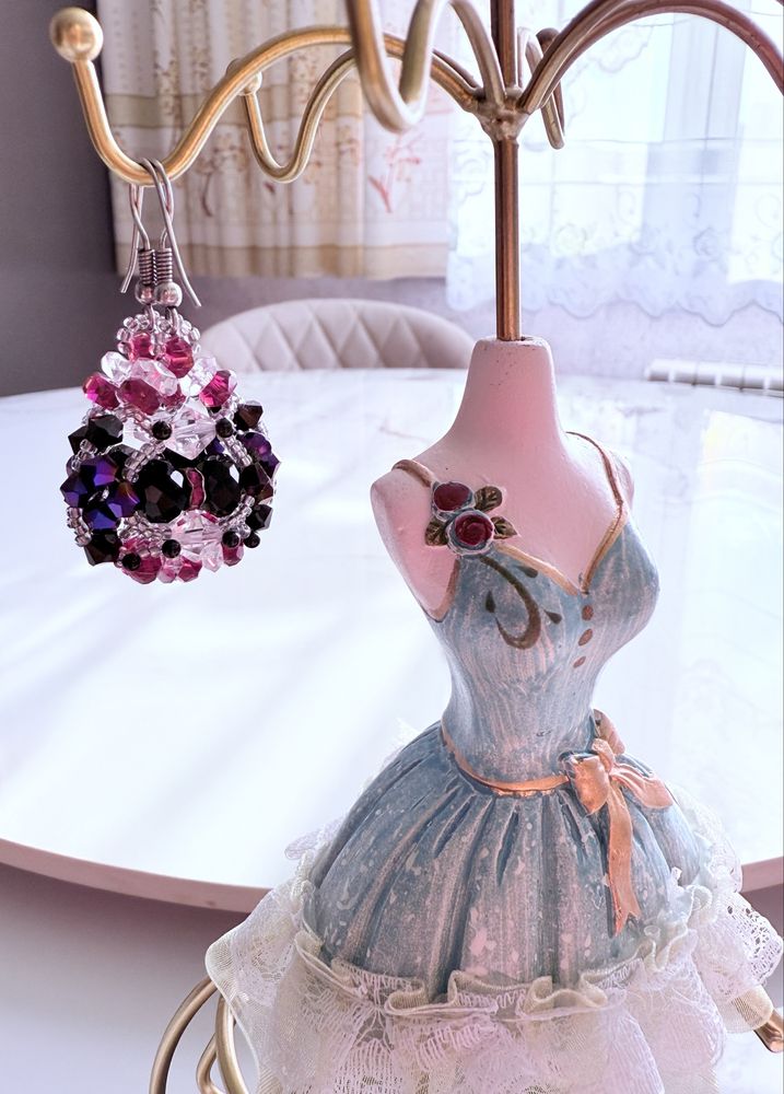 Серьги из Бисера