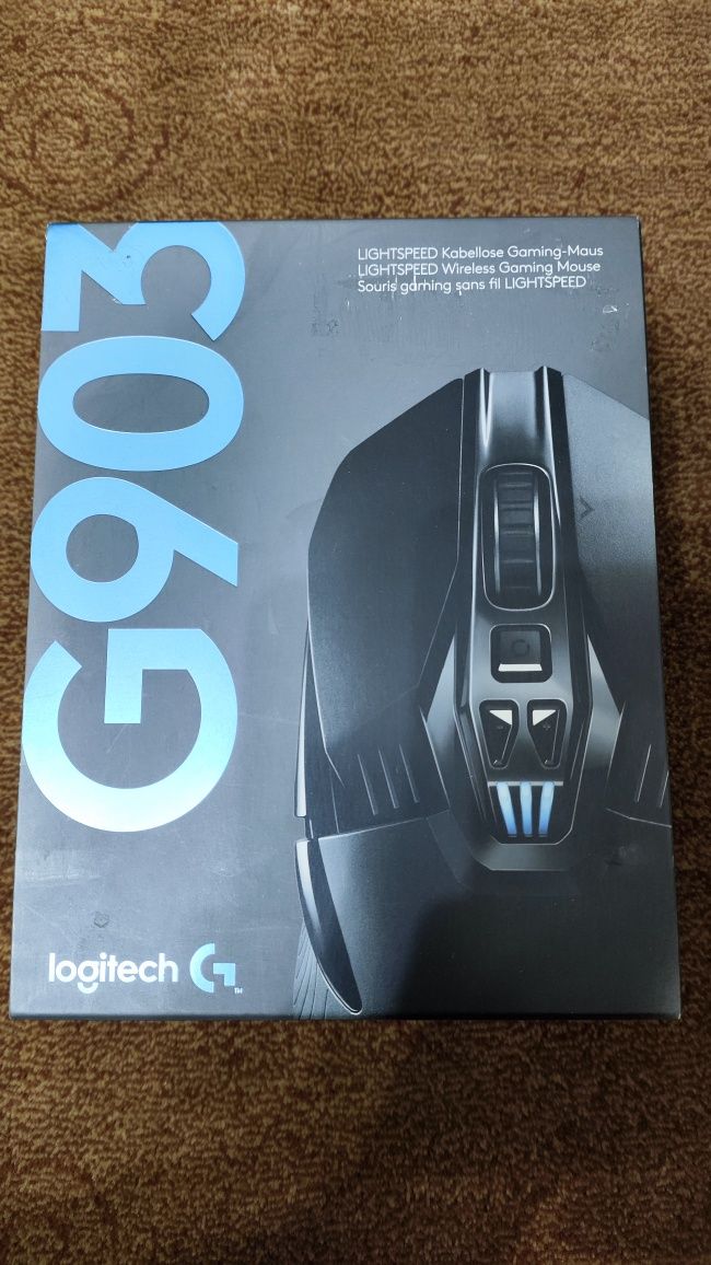 Игровая мышь Logitech G903 Lightspeed полный комплект