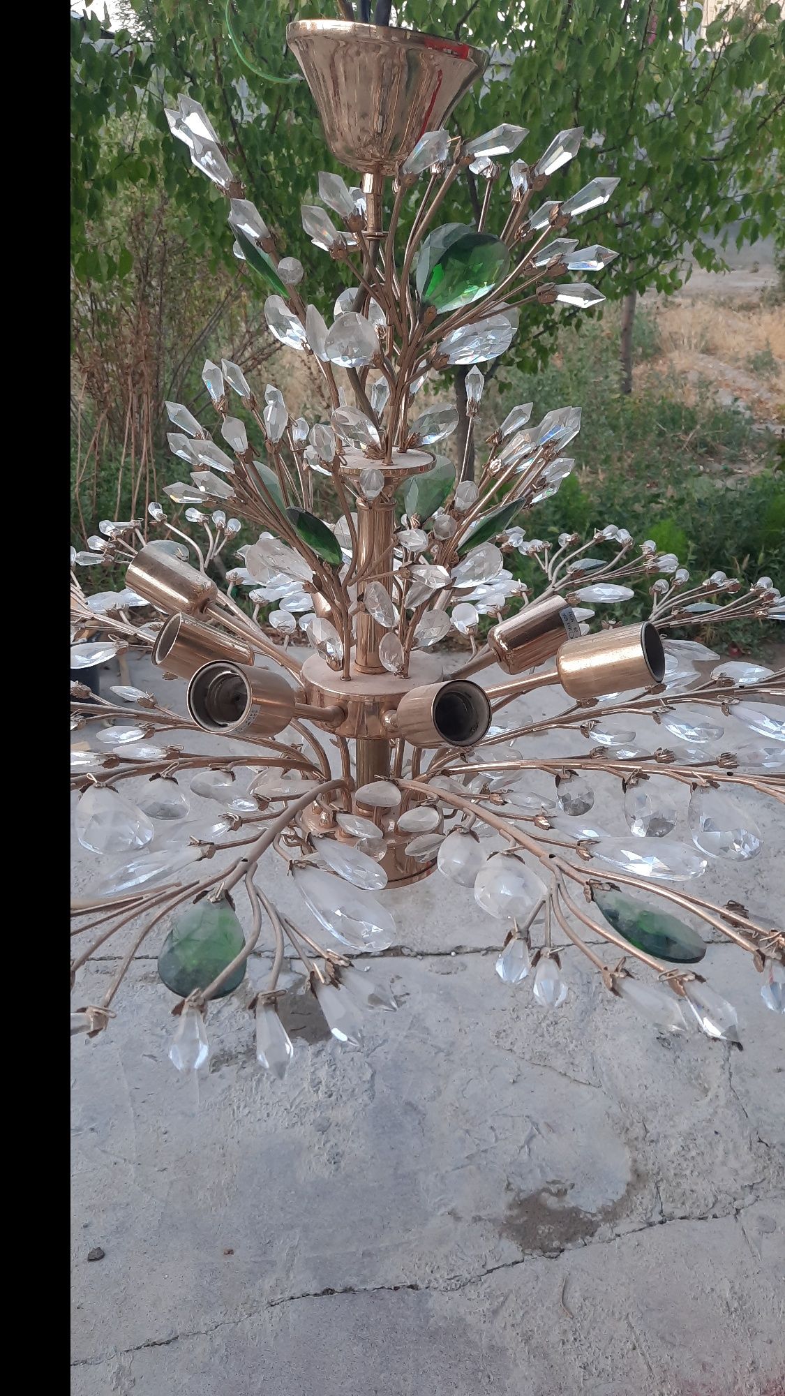 Люстры хрустальная