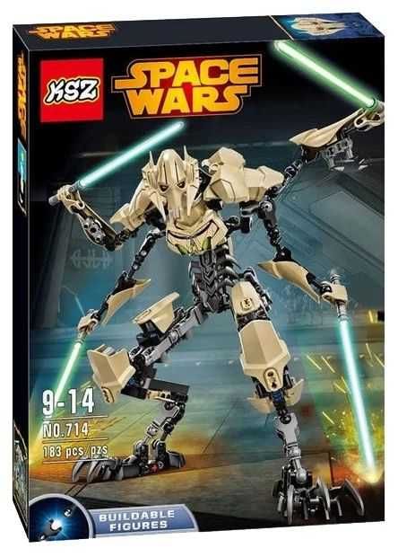 Конструктор decool 714 ​​​​​Star Wars Генерал Гривус
