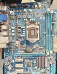 H61 материнка 1155 Gigabyte, Foxconn