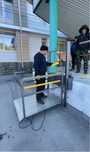 Подъемник для инвалидов (пандус)