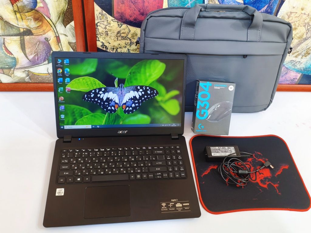 Acer Core i3-10 SSD512GB ОЗУ8ГБ Ноутбук Мощный Для работы В Идеале