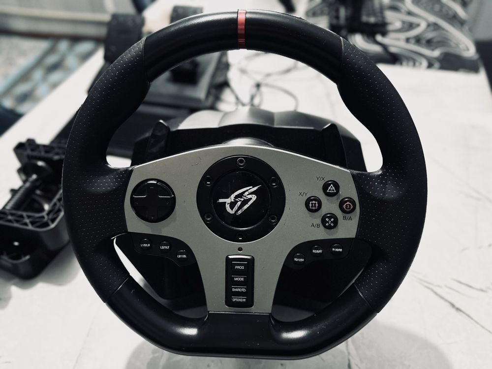 Игровой руль DEXP Wheelman pro 900градусов