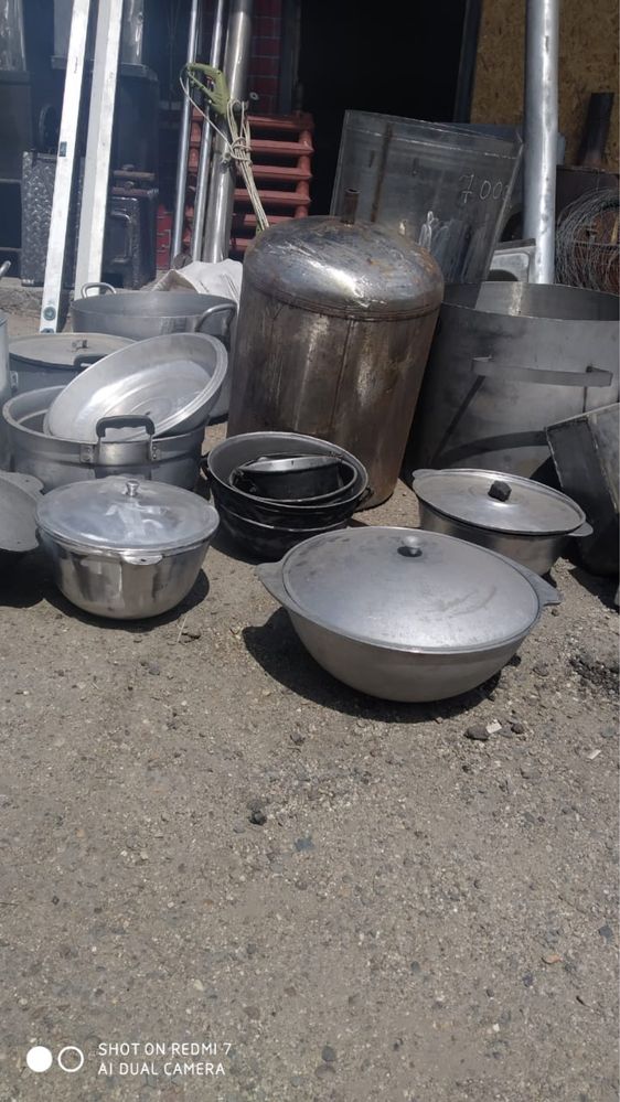Продаю алюминиевые кастрюли, казаны, бронзовые тазики