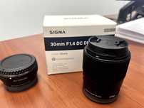 Объектив Sigma 30mm f/1.4 DC DN Contemporary для Sony E