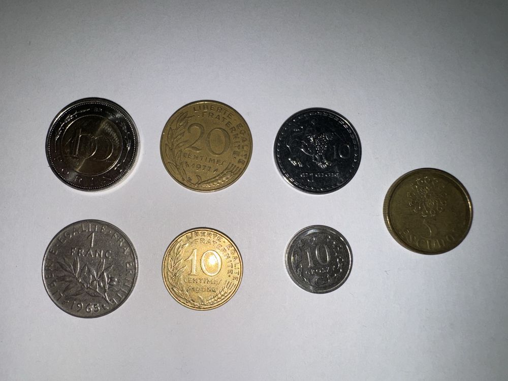 Продам лот монет стран европы
