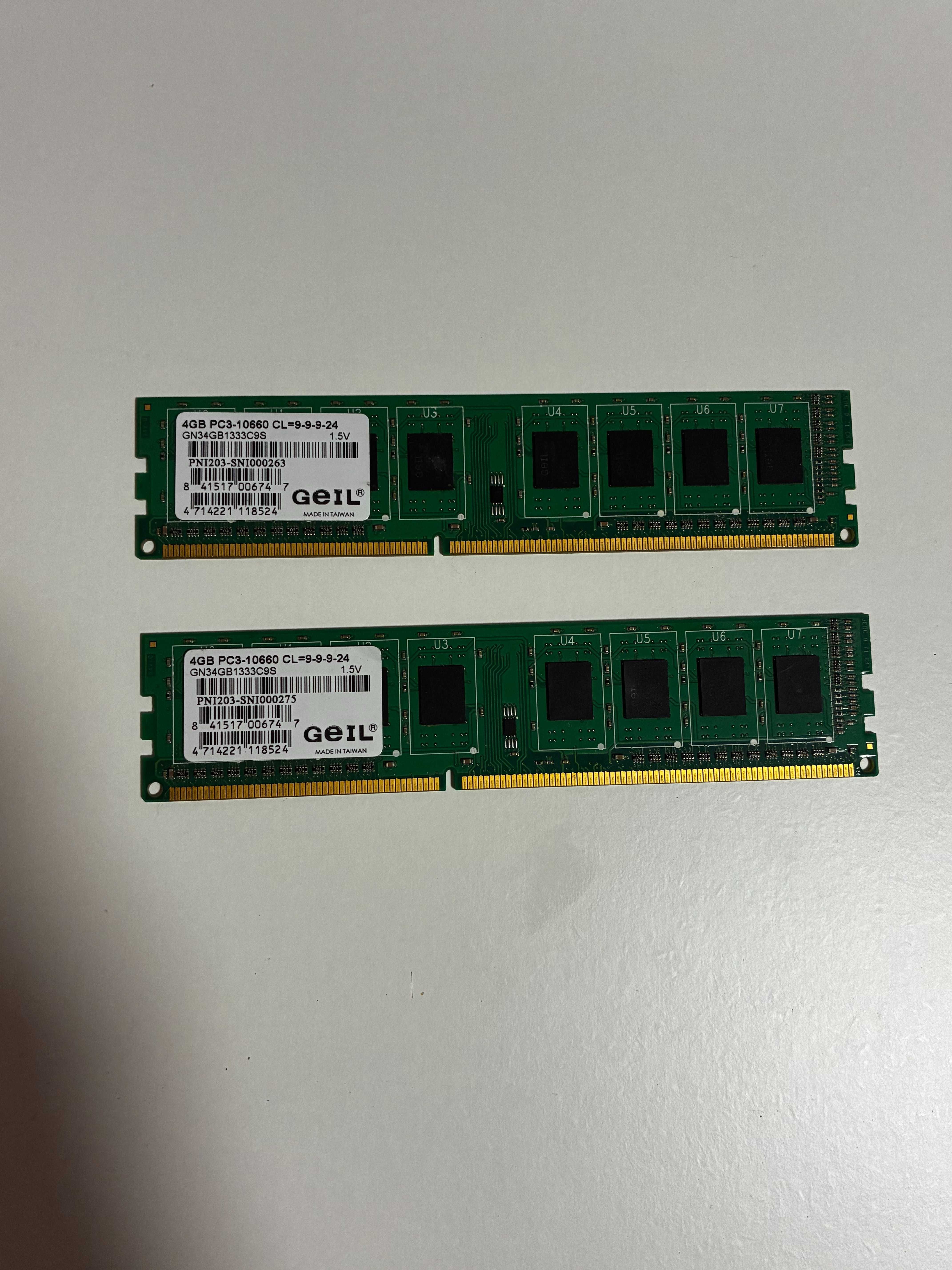 Оперативная память GeIL DDR3 2×4GB 1333 MHz