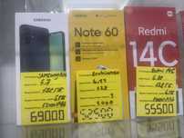 Samsung A06.Realme Note 60.Redmi 14 C,Redmi A3, Redmi A3X,