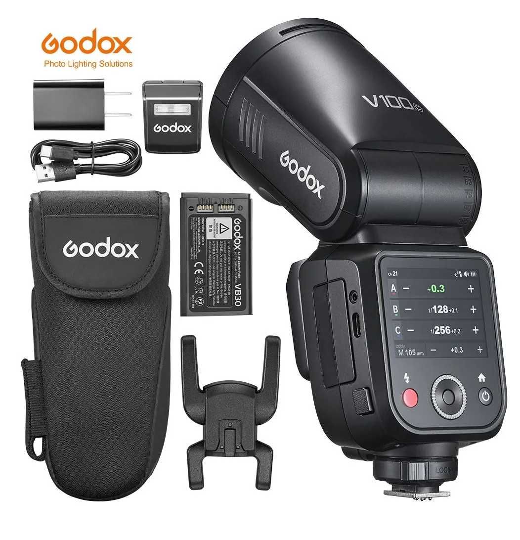 Вспышка Godox серии V - V1 / V1Pro / V100 Новые