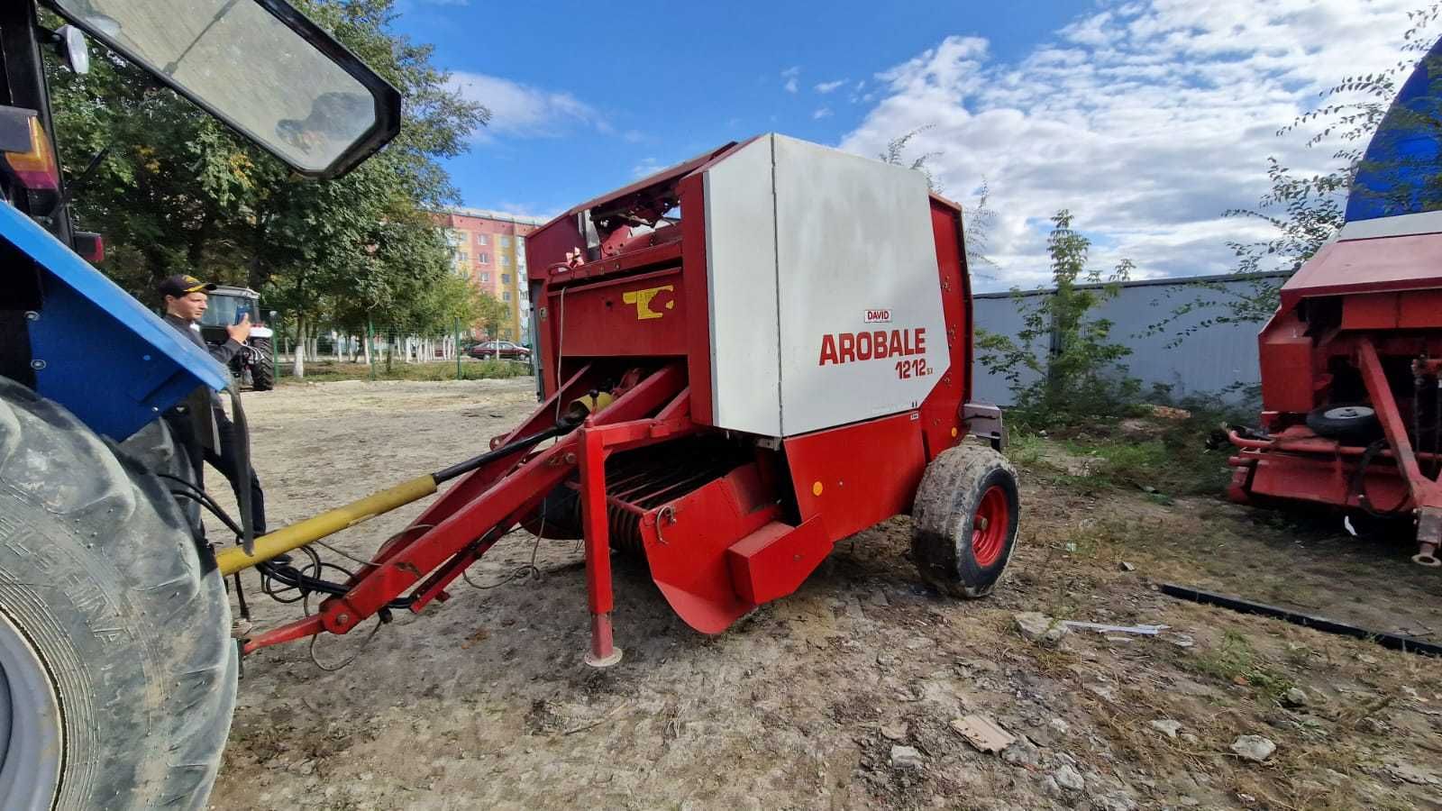 Рулонный пресс Arobale 1212S б/у. Европа. Гарантия. Рассрочка