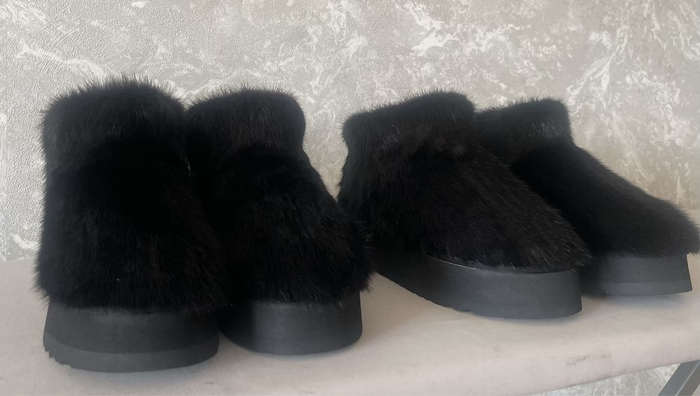 Продам зимние уги с верхом из норки.