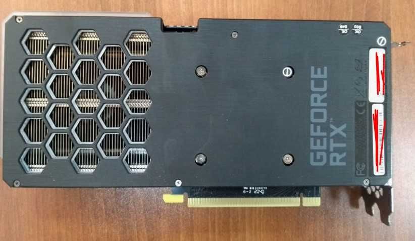 Видеокарта Palit 3060 ti dual lhr 8gb