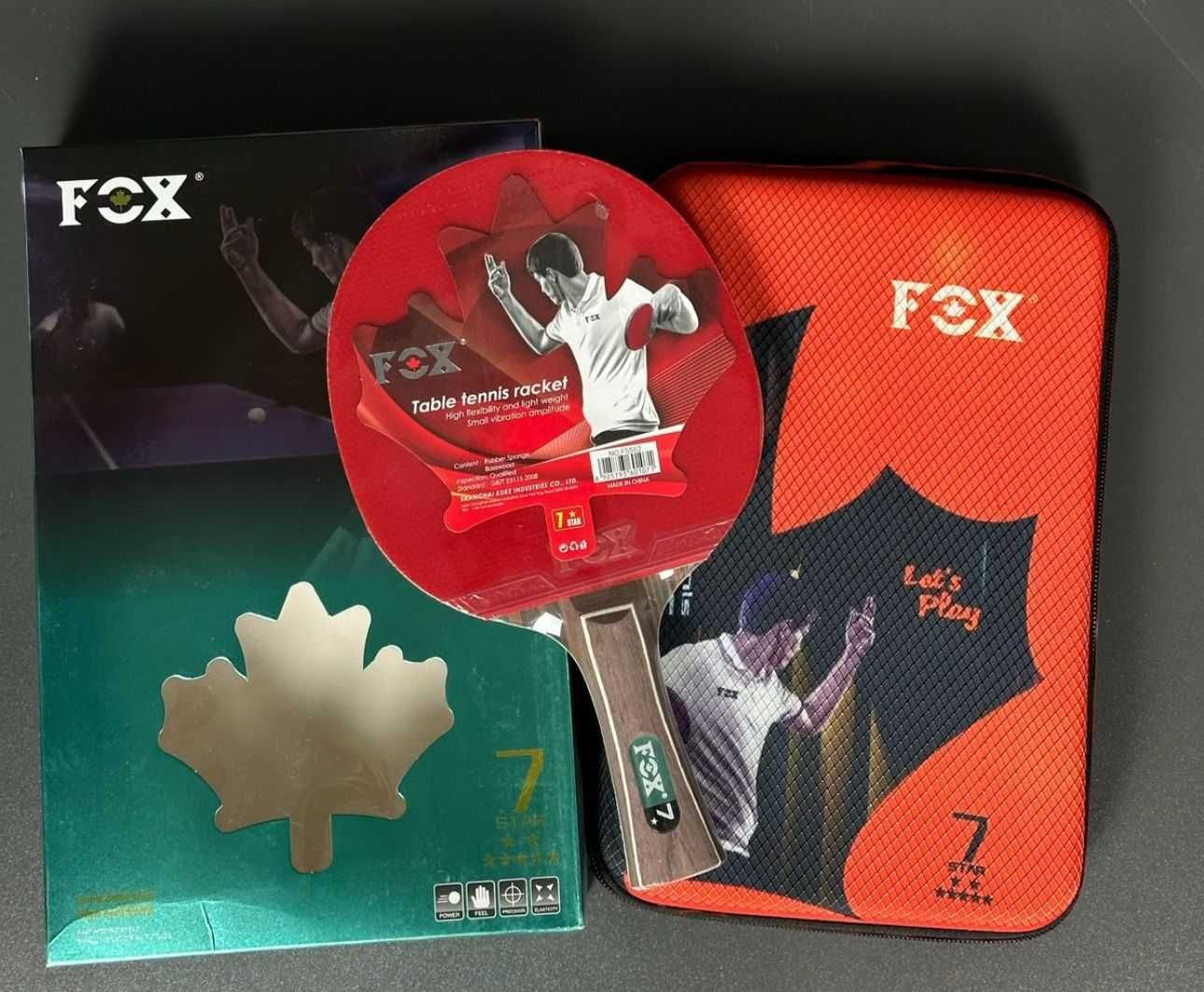 Ракетка для настольного тенниса Fox 7*, 8*