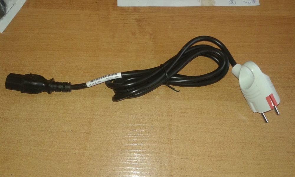 Кабель питания евро ATX Power, оригинальный с настоящей толстой медьью