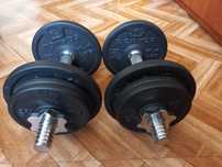 Гантели фирменные 20кг.