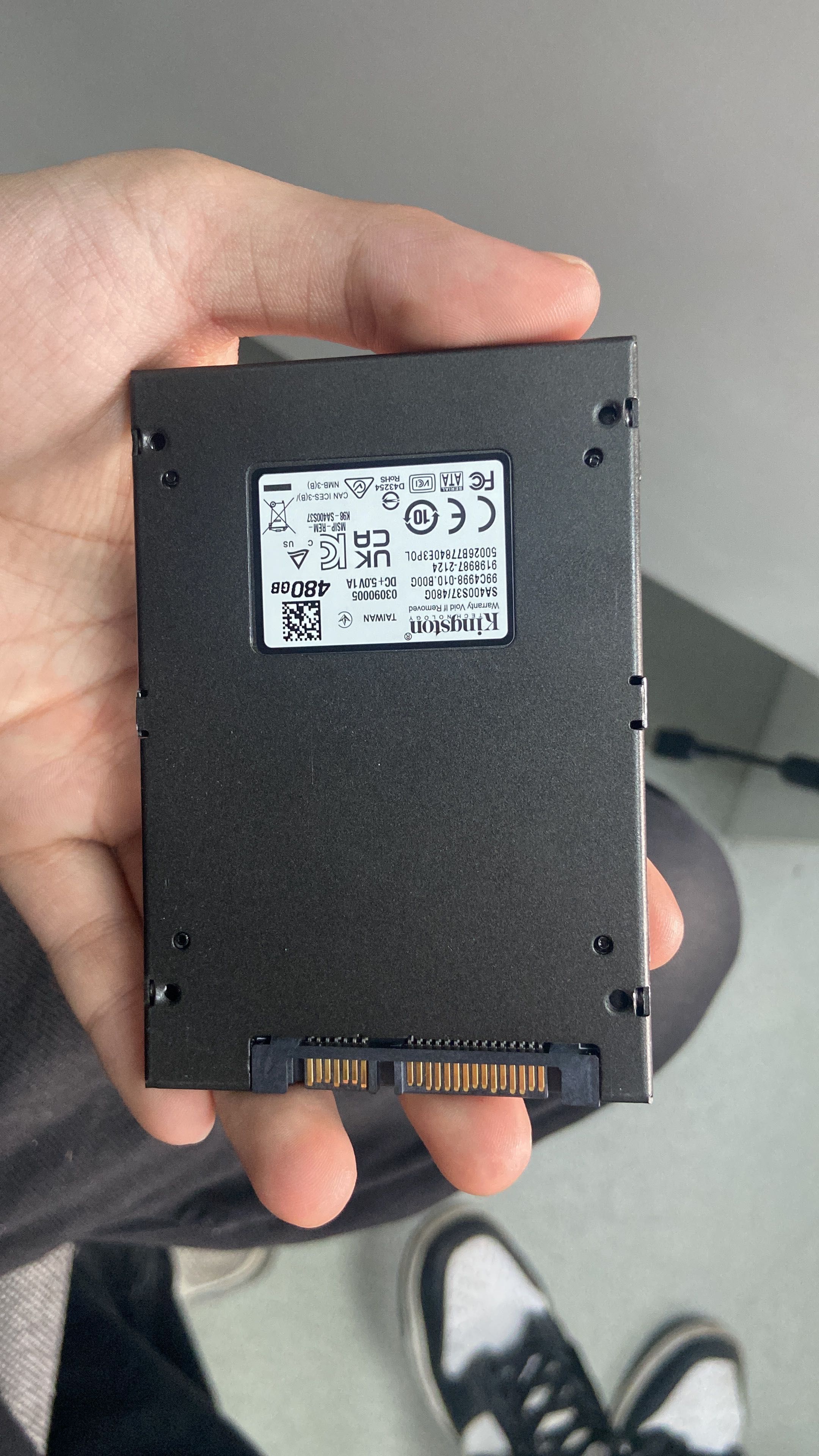 Kingston SSD A400 480gb