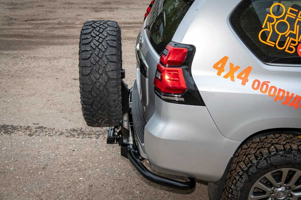Бампер РИФ силовой задний Toyota Land Cruiser Prado