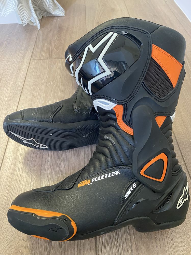 Продам боты Alpinestars коллаборация с КТМ. Состояние новое