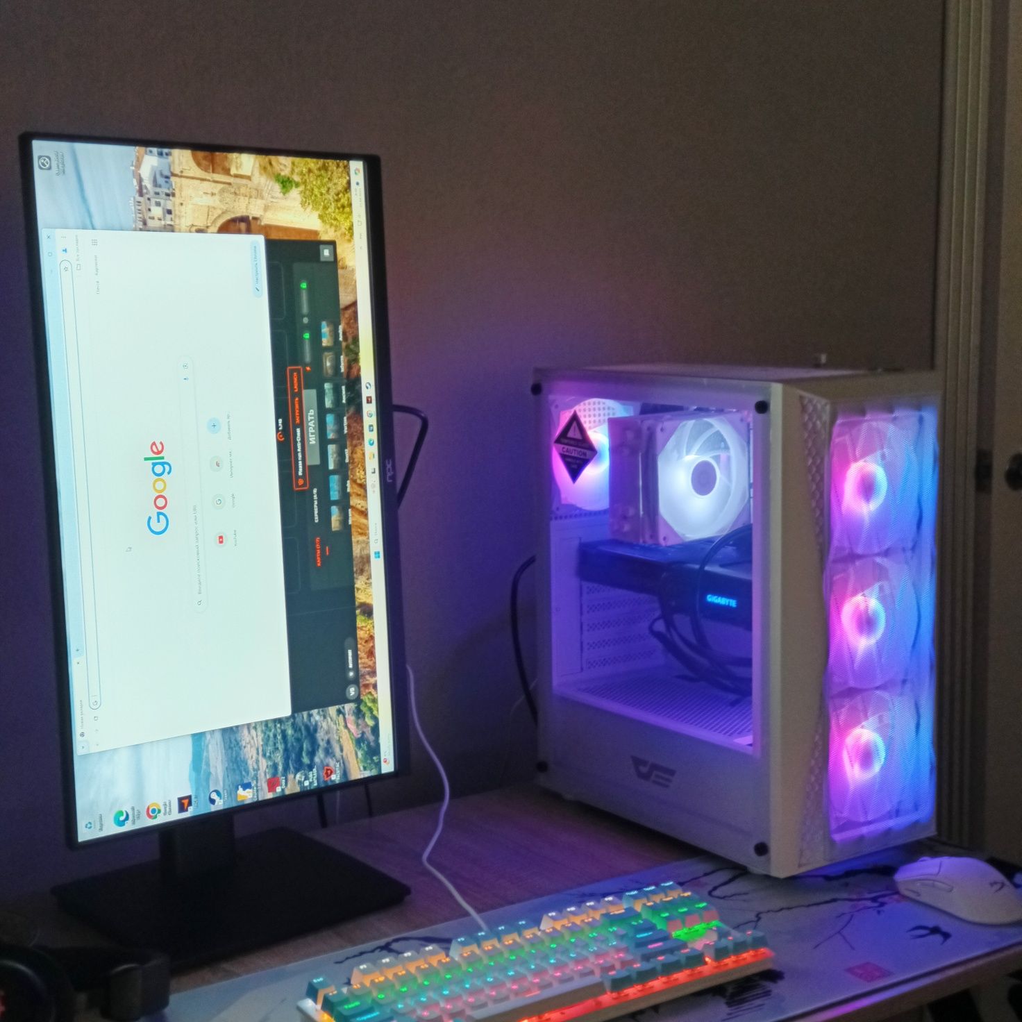 Игровой ПК. Ryzen 7500-F Компьютер игровой.