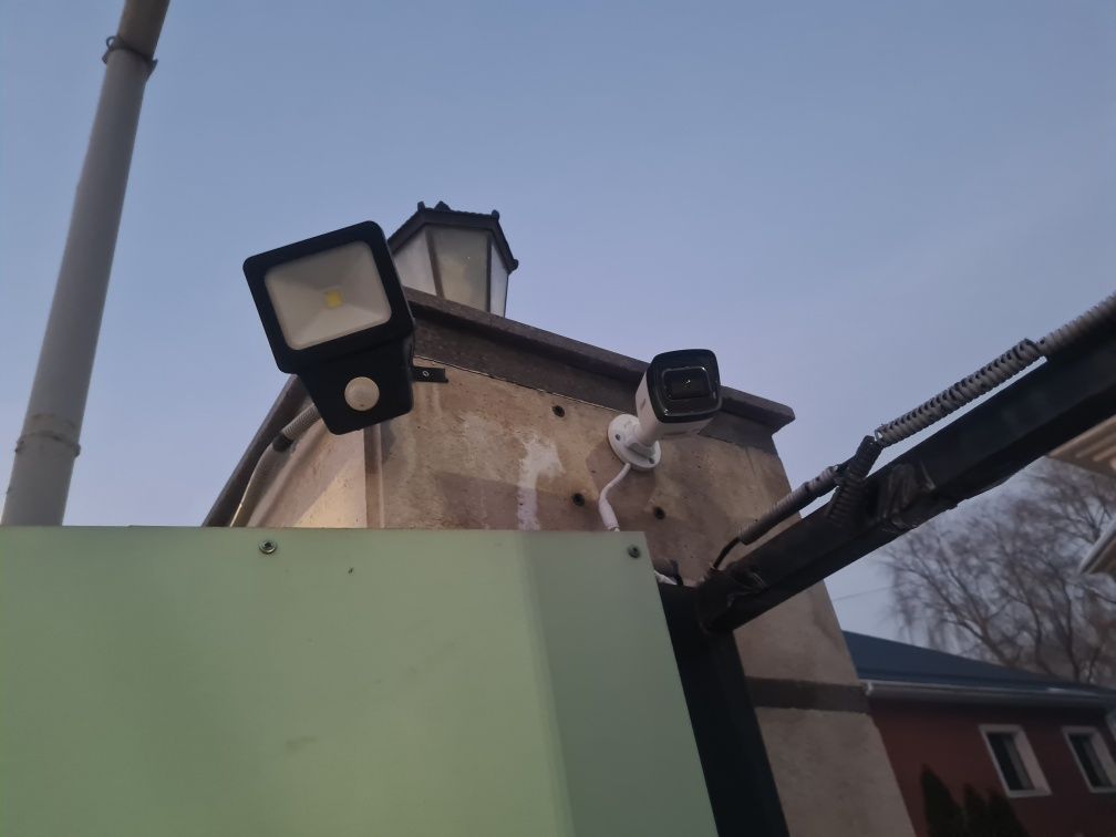Установка, настройка камер, видеонаблюдение, протяжка ЛВС